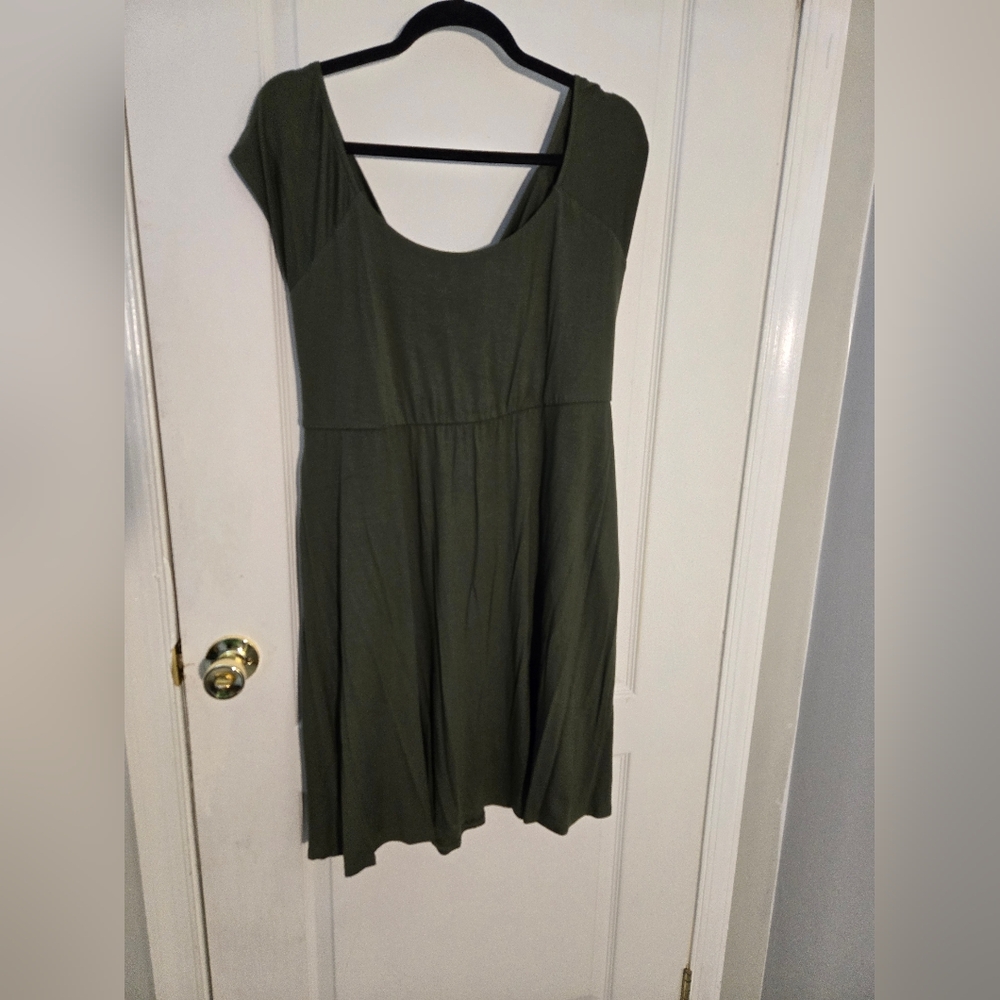Torrid Olive Mini Dress